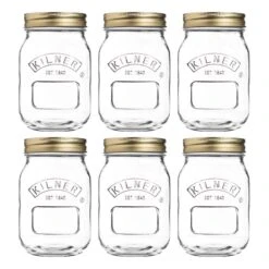 Kilner Canning Jars (Set Of 6) | 17oz