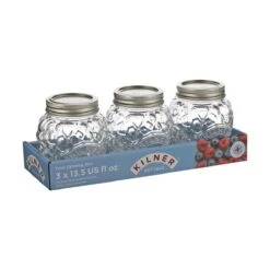 Kilner 13.5oz Fruit Jars (Set Of 3) | Berry -Kitchen Store 0025.033u 2