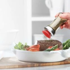 Trudeau Pop Salt Or Pepper Shaker 12 Trudeau Pop Salt Or Pepper Shaker -Kitchen Store 0719040 pop salt pepper shaker assorted colors trudeau