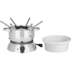 Trudeau Alto 3 In 1 Electric Fondue Set - Stainless Steel -Kitchen Store 0829020 p g 1