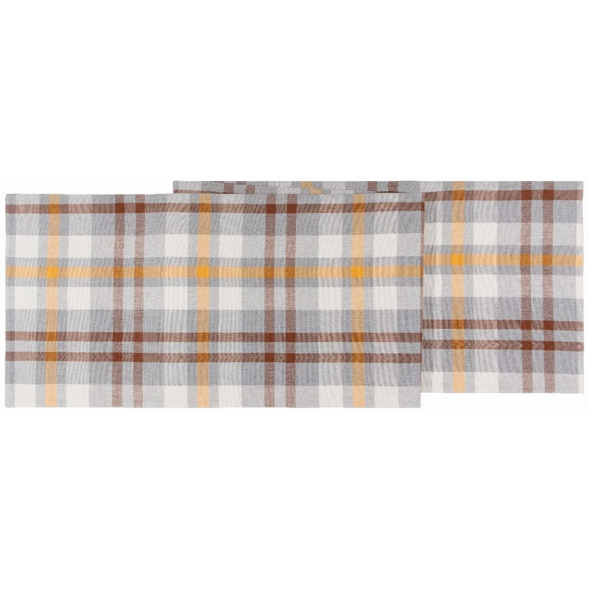 Now Designs By Danica Second Spin 14" X 72" Table Runner | Maize Plaid 3 Now Designs By Danica Second Spin 14" X 72" Table Runner | Maize Plaid