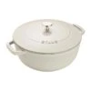 Staub 3.75 Qt Essential French Oven | White Truffle -Kitchen Store 117324107 01