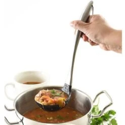 Norpro Stainless Steel And Silicone | Soup Ladle -Kitchen Store 1330 scoopingsoupw