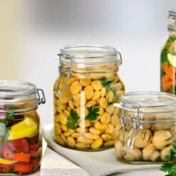 Bormioli Rocco 1L Swing Top Fido Canning Jar -Kitchen Store 149220mrg121990 6