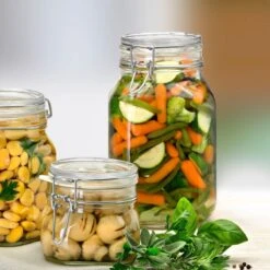 Bormioli Rocco 1.5L Swing Top Fido Canning Jar -Kitchen Store 149230mrg121990 4