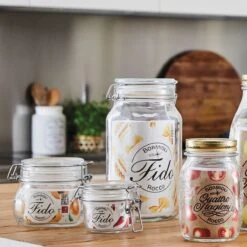 Bormioli Rocco 1.5L Swing Top Fido Canning Jar -Kitchen Store 149230mrg121990 5