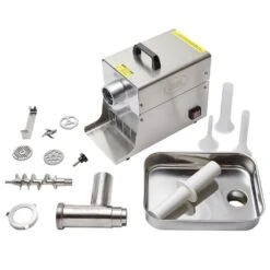 LEM Big Bite Meat Grinder #8 With 1/8" (3mm) And 1/4" (6mm) Grinder Plates -Kitchen Store 1779 bb8grinder group web 7