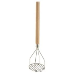 Winco 4" X 18" Round Potato Masher