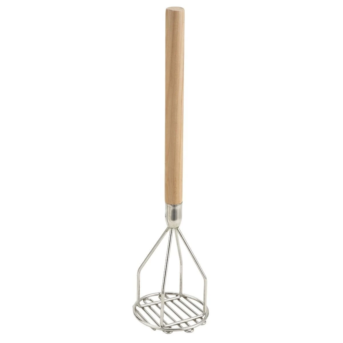 Winco 4" X 18" Round Potato Masher 3 Winco 4" X 18" Round Potato Masher