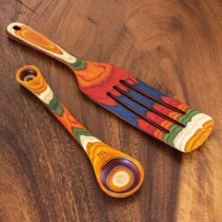 Totally Bamboo Baltique® Spurtle & Measuring Spoon | Marrakesh 10 Totally Bamboo Baltique® Spurtle & Measuring Spoon | Marrakesh -Kitchen Store 20 9628marrakesh 2pcset wood2