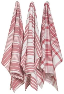 Now Designs By Danica Jumbo Dishtowels (Set Of 3) | Red