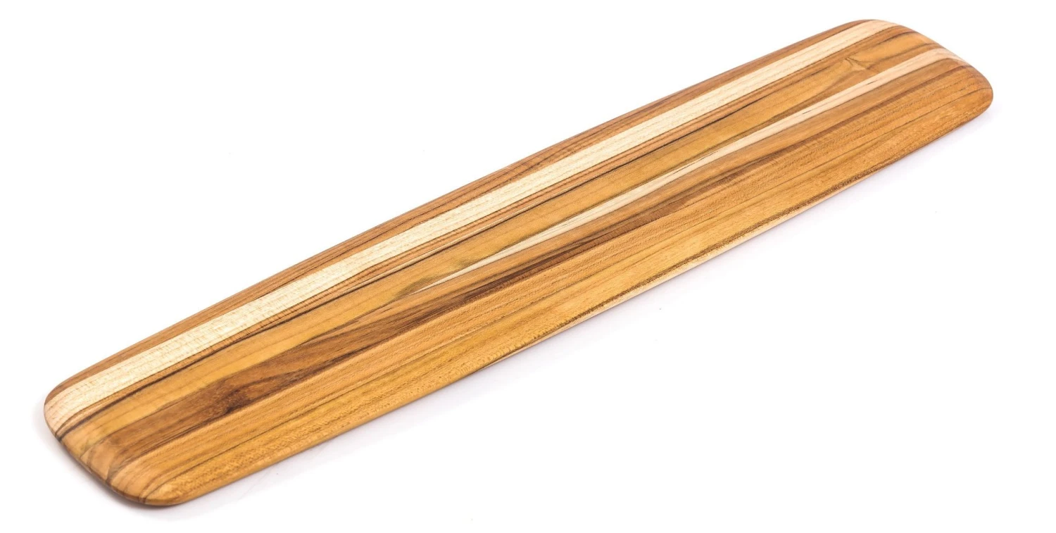 TeakHaus Long Edge Grain Cutting/Serving Board W/Rounded Edge (Rectangle) | 22.5" X 5" X 0.55" 4 TeakHaus Long Edge Grain Cutting/Serving Board W/Rounded Edge (Rectangle) | 22.5" X 5" X 0.55" - Image 2