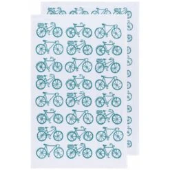 Now Designs By Danica Floursack Dishtowels (Set Of 2) | Peacock Bicycles