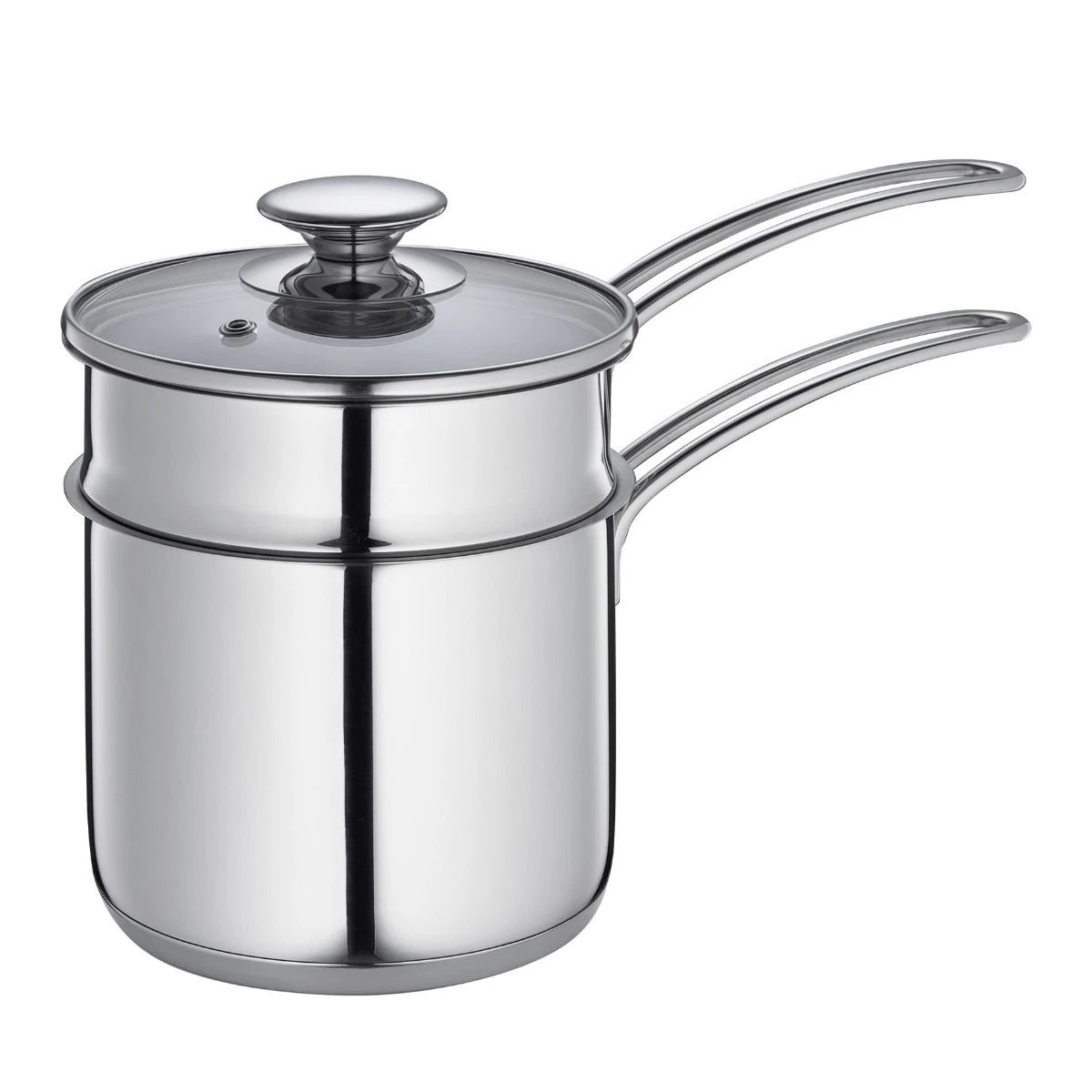 Frieling Mini Double Boiler With Glass Lid | 1.6-Quart 3 Frieling Mini Double Boiler With Glass Lid | 1.6-Quart