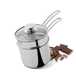 Frieling Mini Double Boiler With Glass Lid | 1.6-Quart 12 Frieling Mini Double Boiler With Glass Lid | 1.6-Quart -Kitchen Store 23 7060 28 14 01
