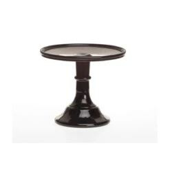 Mosser Glass 6" Cake Plate | Black Raspberry