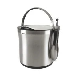 OXO SteeL Ice Bucket & Tong Set