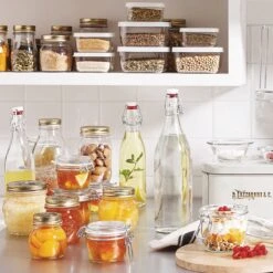 Bormioli Rocco 17oz Swing Top Glass Bottle -Kitchen Store 314740mcd121990 4