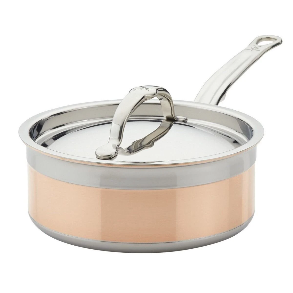 Hestan CopperBond Induction Cookware 2 Qt Covered Saucepan 5 Hestan CopperBond Induction Cookware 2 Qt Covered Saucepan - Image 3
