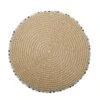 Fiesta® 15" Round Placemat | Cabo Bead Blue -Kitchen Store 403975c fiesta cabo bead pm pm005670tnfi 402 silo