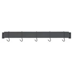 Cuisinart Classic 33" Bar Wall-Mount Pot Rack | Matte Black