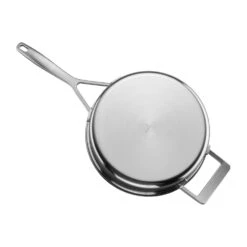 Demeyere Industry 3 Quart 5-Ply Stainless Steel Saute Pan 8 Demeyere Industry 3 Quart 5-Ply Stainless Steel Saute Pan -Kitchen Store 48424a 48524 demeyere industry 3 qt stainless steel saute pan 2