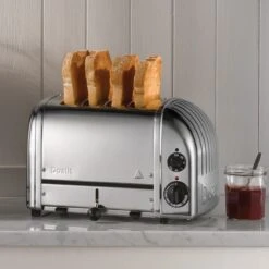 Dualit NewGen Classic 4-Slice Toaster | Chrome -Kitchen Store 4chrome5