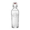 Bormioli Rocco Officina 1825 Clear Bottle With Swing Top - 33.75 Oz -Kitchen Store 540621mba321990