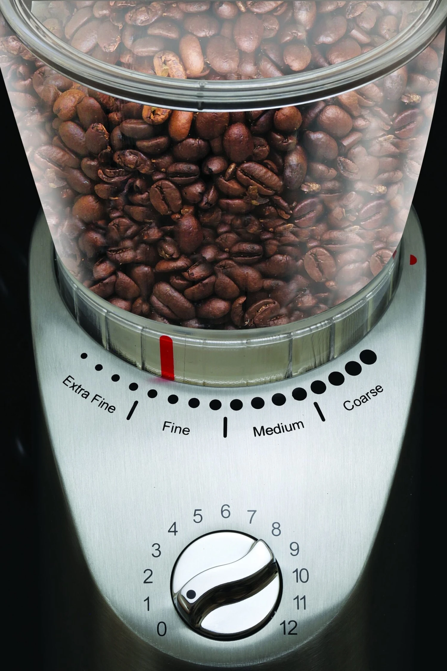 Capresso Infinity Plus Stainless Steel Conical Burr Coffee Grinder 8 Capresso Infinity Plus Stainless Steel Conical Burr Coffee Grinder - Image 6