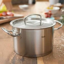 Fissler Original-Profi Collection Stainless Steel High Stock Pot | 5.5 Qt. -Kitchen Store 5stock3