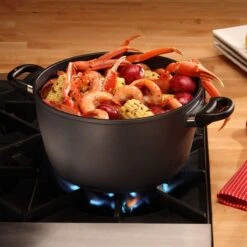 Swiss Diamond | HD Stock Pot With Lid - 11" (8.5 Qt.) -Kitchen Store 6128c food135 2017 10 27 20 11 39 utc