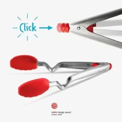 Dreamfarm 9" Clongs Silicone Tongs | Red -Kitchen Store 618ryzdowsl. ac sl1500 1