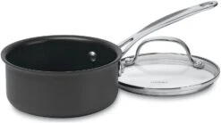 Cuisinart Chef's Classic Hard Anodized Nonstick 1-Quart Saucepan With Lid