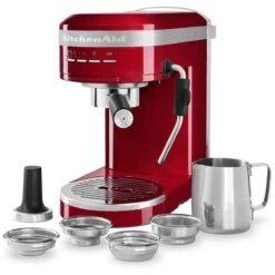 KitchenAid Semi Auto Metal Espresso Maker | Empire Red 10 KitchenAid Semi Auto Metal Espresso Maker | Empire Red -Kitchen Store 61950ctgfbl. ac sl1280