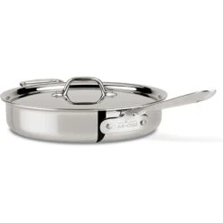 All-Clad D3 Stainless Steel 3-Quart Sauce Pan With Lid