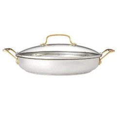 Cuisinart Mineral Stainless Steel Everyday Pan With Cover | 12"
