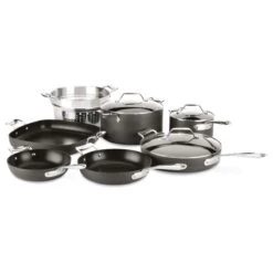 All-Clad Essentials Nonstick Hard Anodized Bakeware Set | 10-Piece