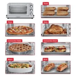 Cuisinart Convection Toaster Oven Broiler | Stainless Steel 10 Cuisinart Convection Toaster Oven Broiler | Stainless Steel -Kitchen Store 61rc3 zrgl. ac sl1024