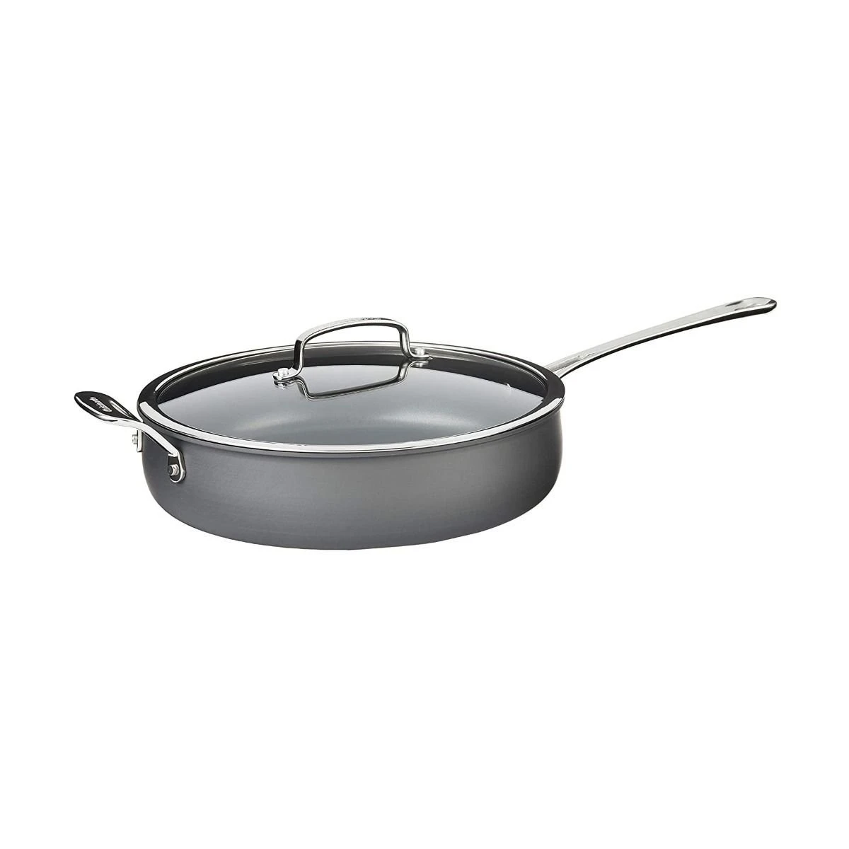 Cuisinart Contour Hard Anodized Saute Pan With Helper Handle & Cover | 5 Qt.