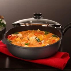 Swiss Diamond | HD Sauté Pan With Lid - 11" (4.3 Qt.) -Kitchen Store 6728c food 2017 10 27 20 11 39 utc
