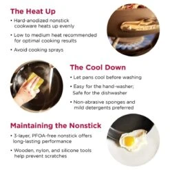 All-Clad HA1 Hard Anodized Nonstick Double Burner Griddle | 13" X 20" 17 All-Clad HA1 Hard Anodized Nonstick Double Burner Griddle | 13" X 20" -Kitchen Store 71daxcnaqyl. ac sl1500