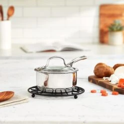 Cuisinart Forever Stainless Saucepan With Cover | 1 Qt. -Kitchen Store 71ktt tkyl. ac sl1500