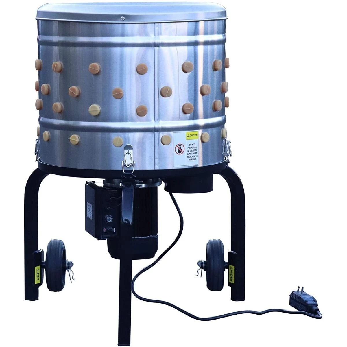 Roots & Harvest Stainless Steel Chicken Plucker 3 Roots & Harvest Stainless Steel Chicken Plucker