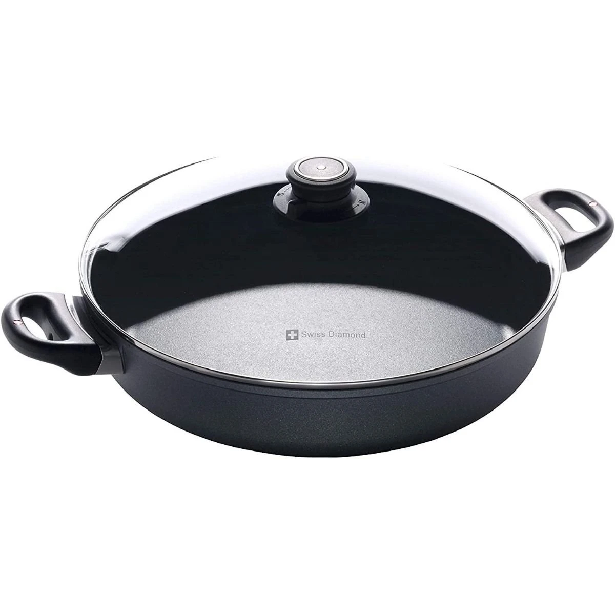 Swiss Diamond | HD Classic 4.8-Quart Sauteuse With Lid (12.5") 3 Swiss Diamond | HD Classic 4.8-Quart Sauteuse With Lid (12.5")