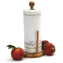 Norpro Bamboo Paper Towel Holder -Kitchen Store 7491 norpro bamboo paper towel holder 3