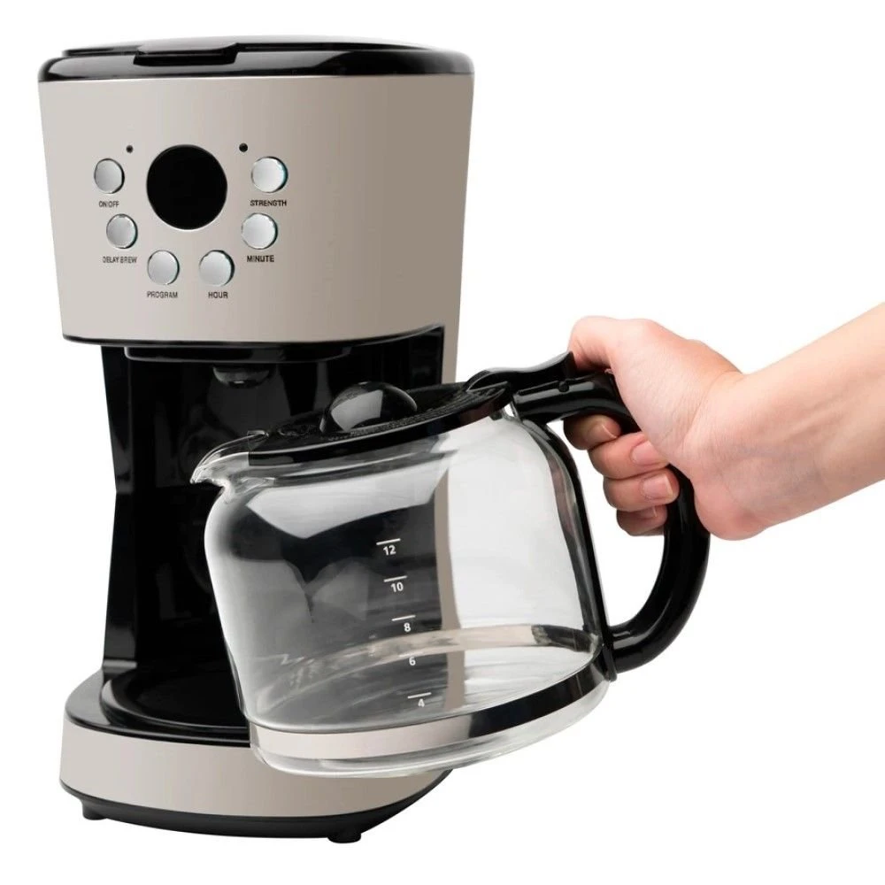 Haden 12-Cup Coffee Maker | Putty Beige 4 Haden 12-Cup Coffee Maker | Putty Beige - Image 2