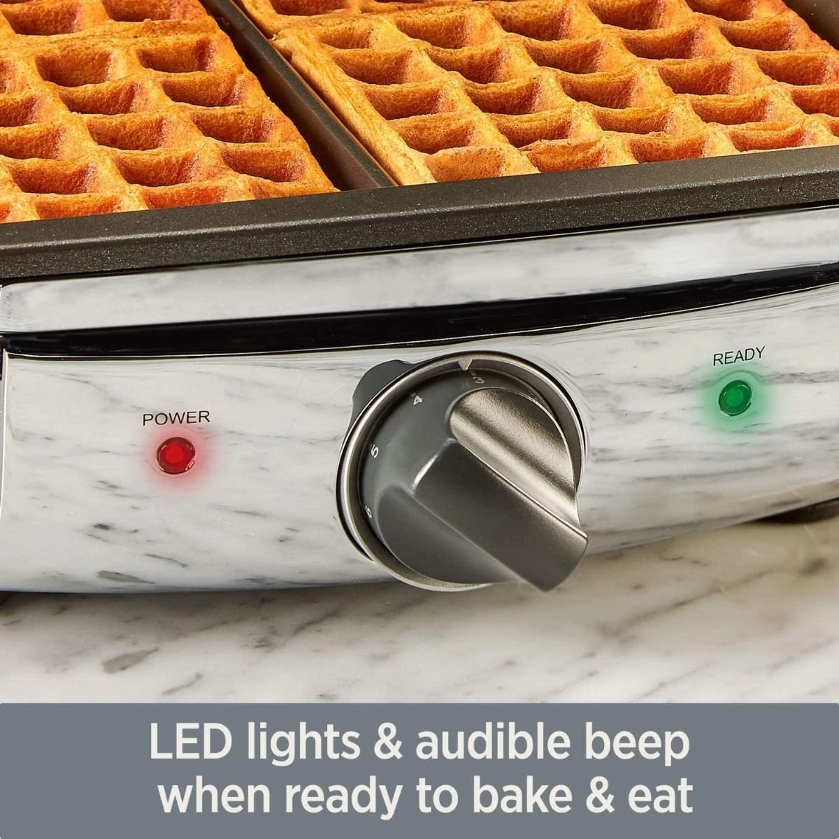 All-Clad Belgian Waffle Maker | 4-Slice 7 All-Clad Belgian Waffle Maker | 4-Slice - Image 5