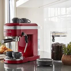 KitchenAid Semi Auto Metal Espresso Maker | Empire Red 12 KitchenAid Semi Auto Metal Espresso Maker | Empire Red -Kitchen Store 81mmrhixpvl. ac sl1500