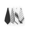 All-Clad Woven Kitchen Towels (4-pack) | Black -Kitchen Store 85014 1 1