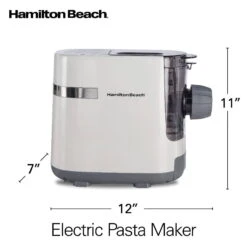 Hamilton Beach Electric Pasta & Noodle Maker | White -Kitchen Store 86650 vpa 07 1